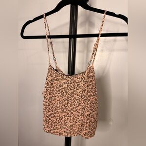 Size Medium Floral Crop Top